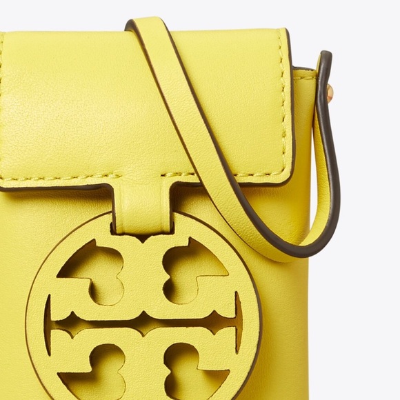 Tory Burch Miller Nano Crossbody in Electric Yellow - Picture 6 of 7